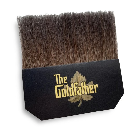 Gilder's Tip - Double (4") - Natural Kazan Squirrel Hair - Goldfather - Goldfather Gilder's Tip - Double (4") - Natural Kazan Squirrel Hair - Goldfather - Goldfather