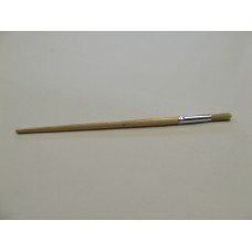 Round Fitch Brush - Genuine Hog Hair (1/2" Ferrule) - Mack - Mack