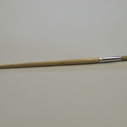 Round Fitch Brush - Genuine Hog Hair (1/2" Ferrule) - Mack - Mack