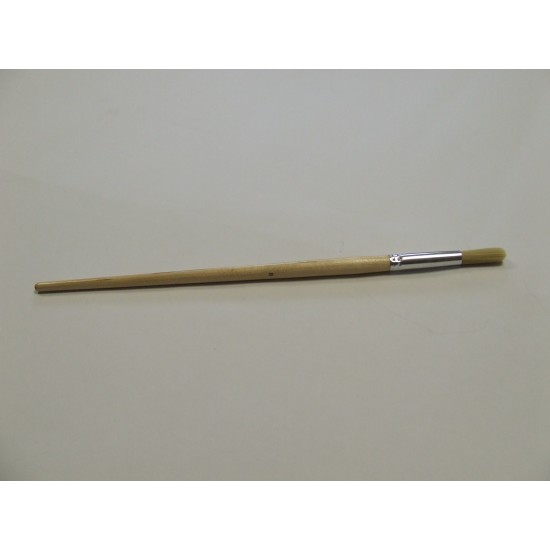 Round Fitch Brush - Genuine Hog Hair (5/8" Ferrule) - Mack - Mack Round Fitch Brush - Genuine Hog Hair (5/8" Ferrule) - Mack - Mack