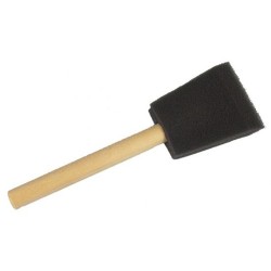 Sizing Brush (3") Poly Foam - Mack (Package of Three Brushes) - W&B Gold Leaf