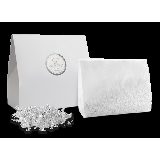 Edible Silver Crumbs - Shaker (200mg) - Giusto Manetti