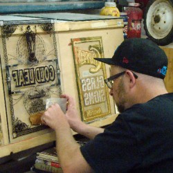 Gold Leaf Reverse Glass Gilding Workshop 3-Days Gold Leaf Reverse Glass Gilding Workshop 3-Days