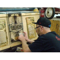 Gold Leaf Reverse Glass Gilding Workshop 3-Days Gold Leaf Reverse Glass Gilding Workshop 3-Days