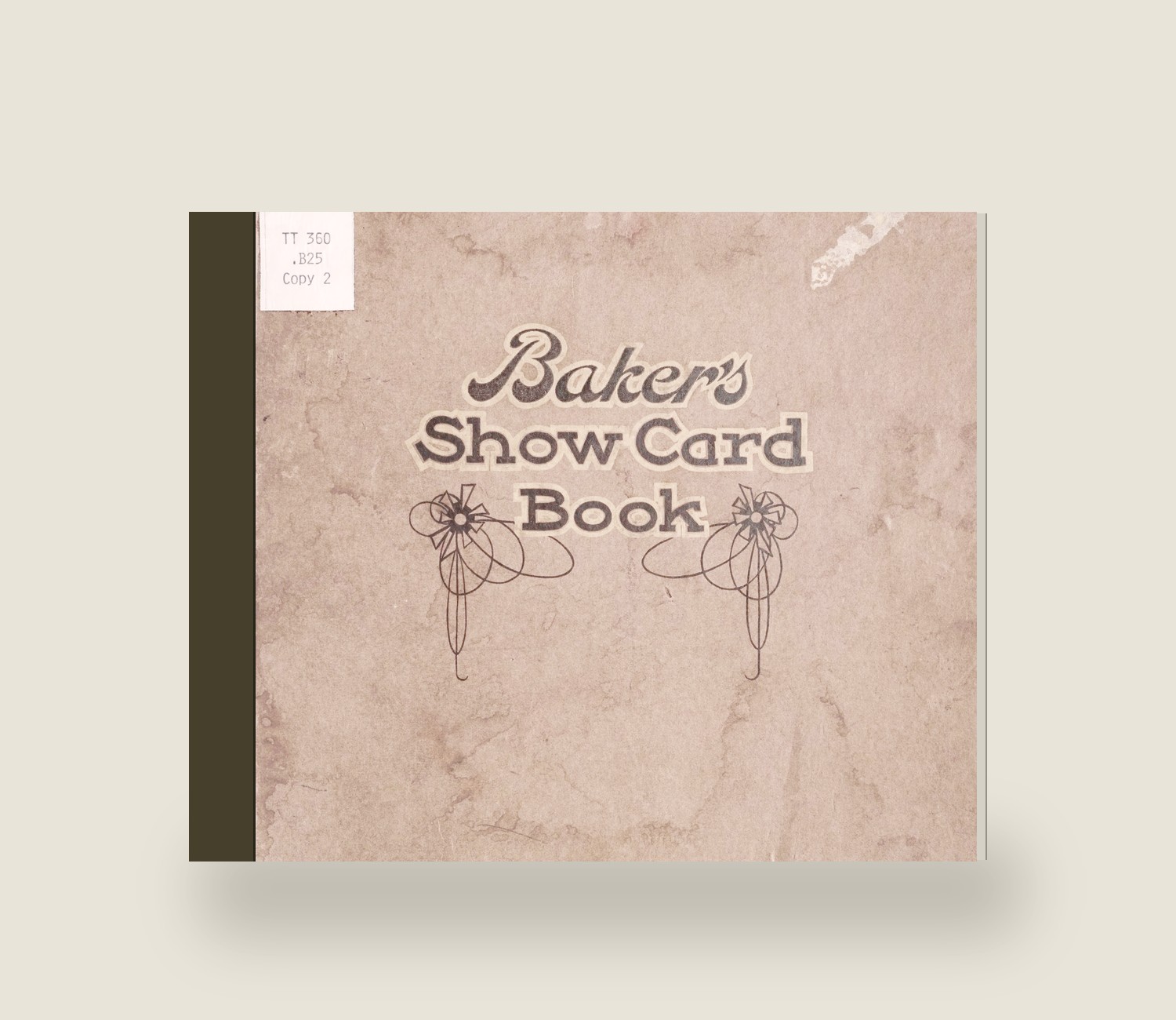 Baker's Show Card Book (1916) — Digital Download