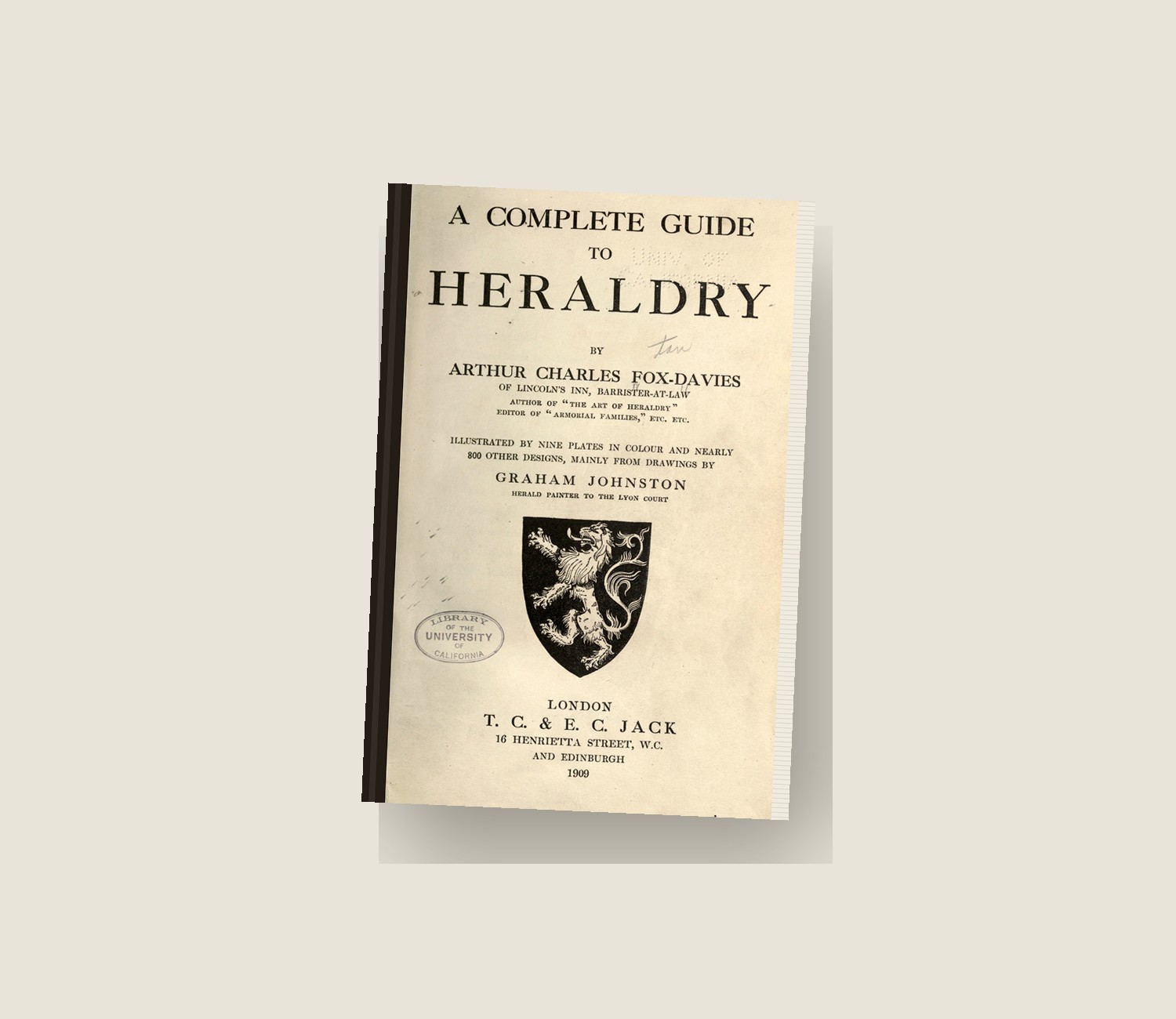 A Complete Guide to Heraldry (1909) — Digital Download
