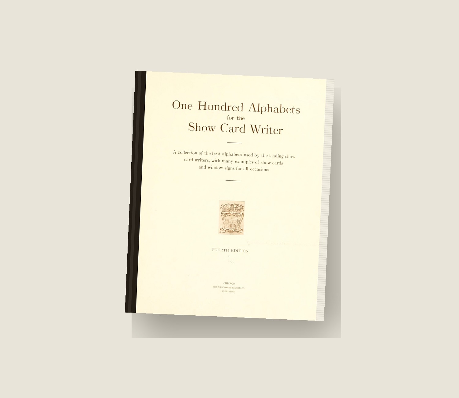 One Hundred Alphabets for the Show Card Writer (1919) — Digital Download