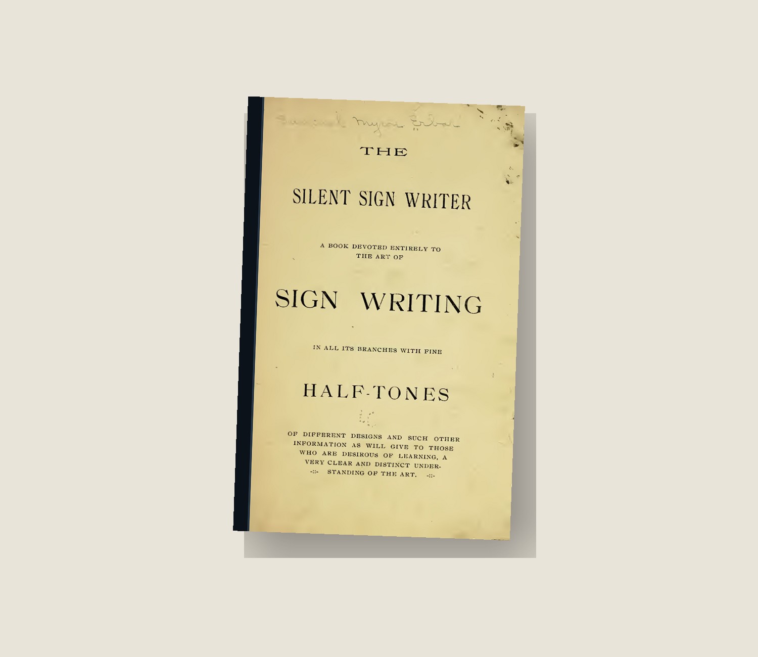 The Silent Sign Writer (1903) — Digital Download