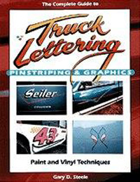 truck lettering pinstripe graphics book