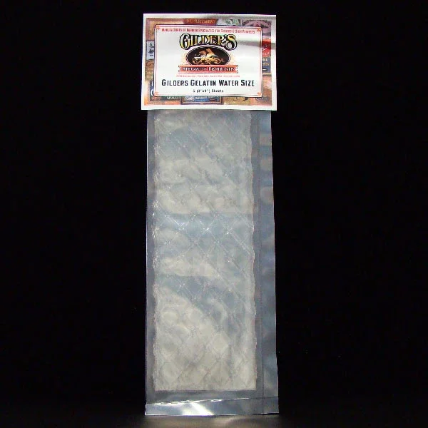 Gelatin Size for Water Gilding Gold Leaf by Gilders