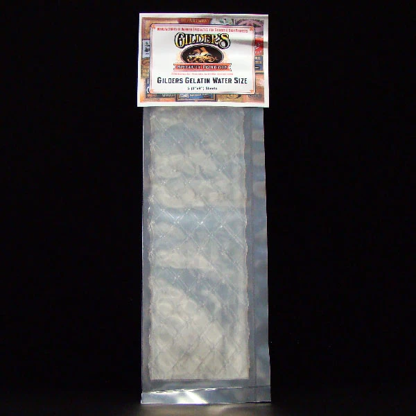 Gelatin Size for Water Gilding Gold Leaf by Gilders
