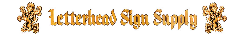Letterhead Sign Supply Letterhead Sign Supply