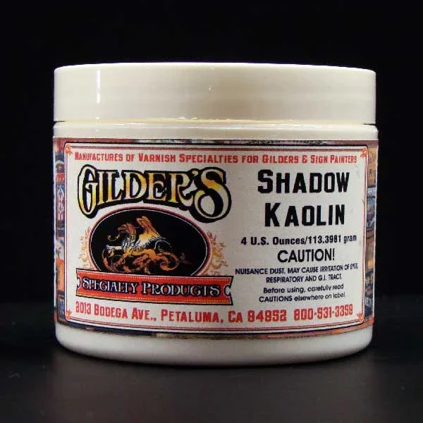 Gilders Shadow Kaolin Gold Leaf Resist